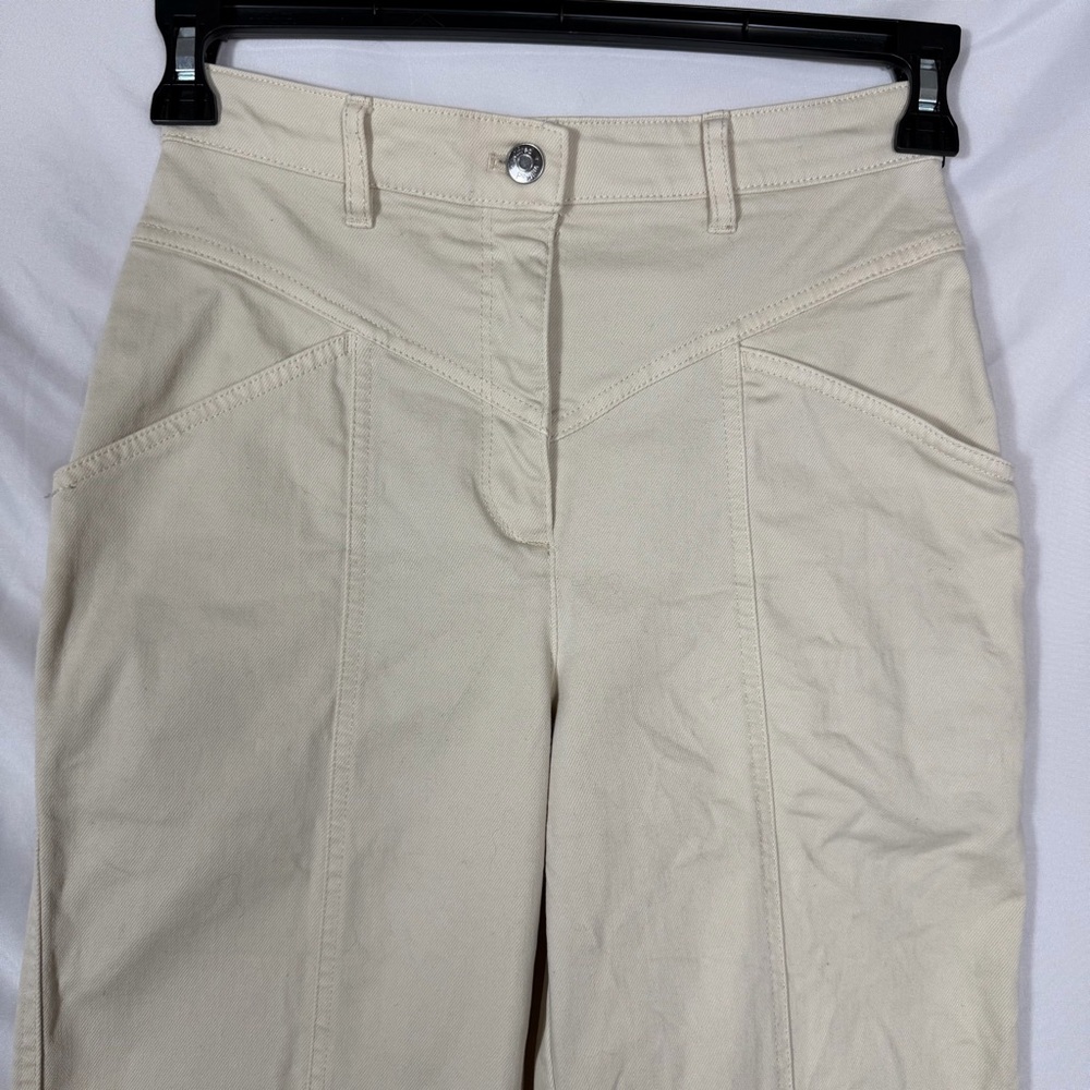 Aritzia Wilfred Free “Archer Pant” High Rise Utility Pants. Size 0. In Birch Hue - Picture 8 of 16